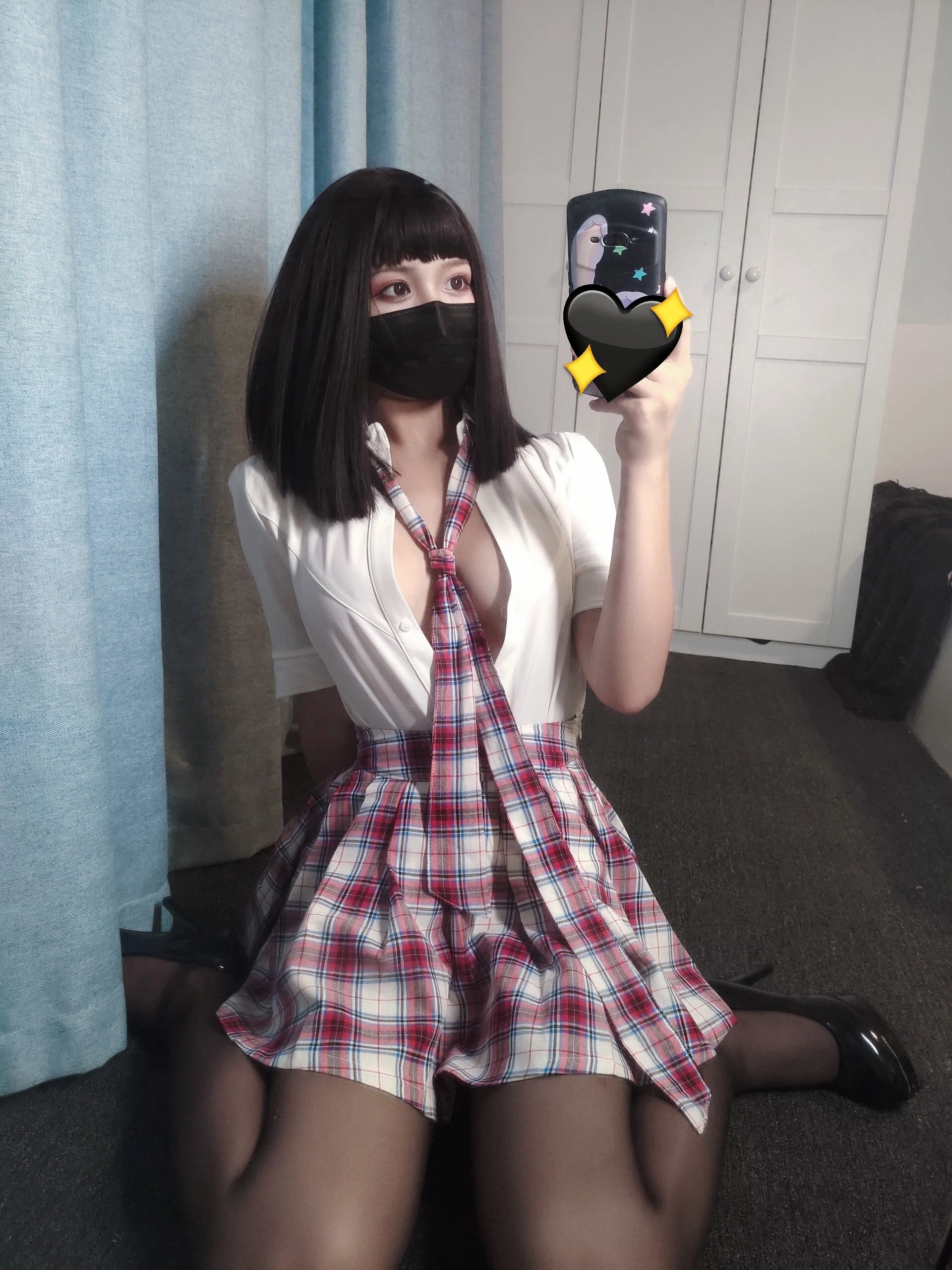 图片[1]-[白袜袜格罗丫]爱穿黑丝的大姐姐[42P]-黑狗绅士局