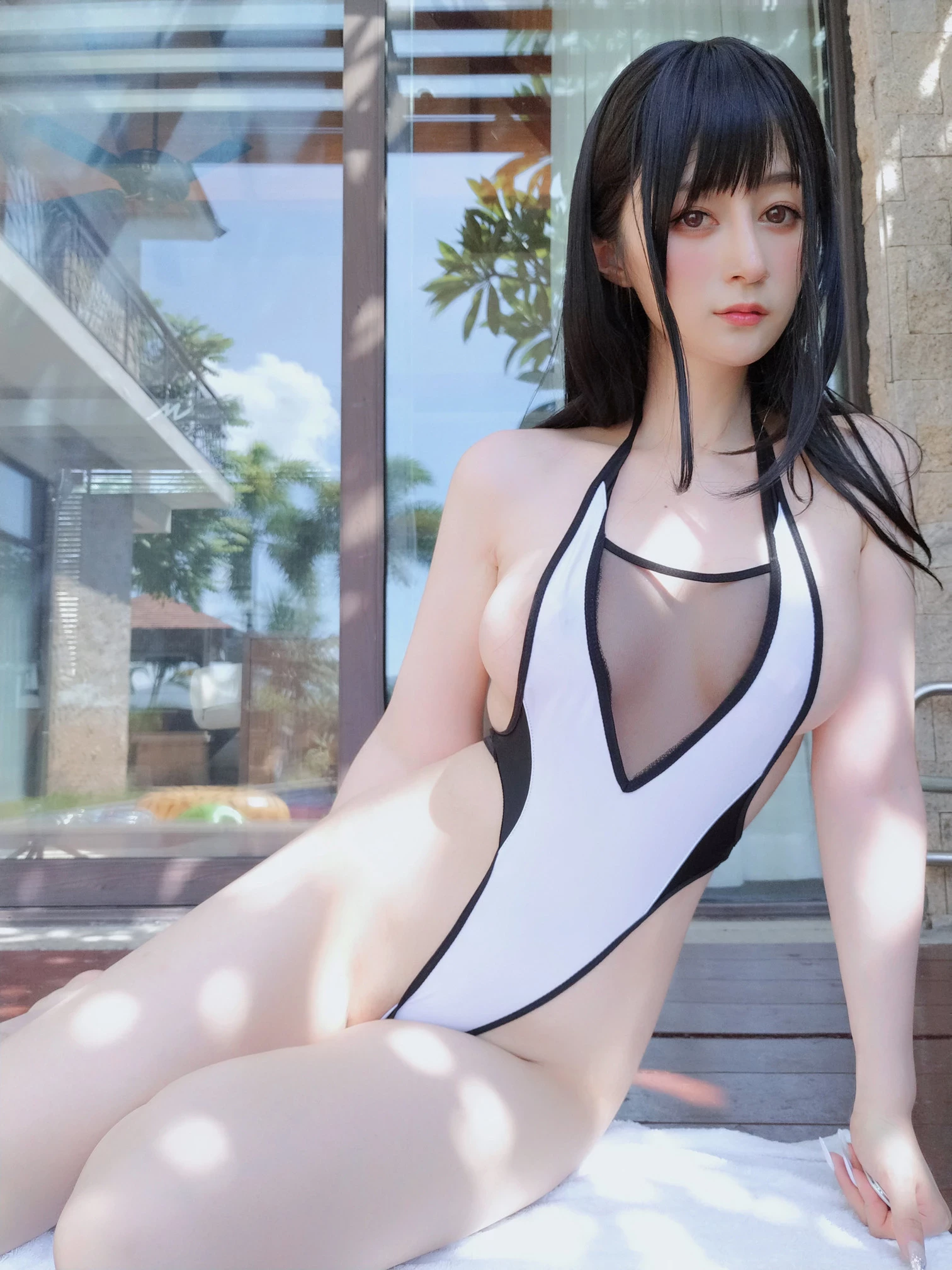 图片[3]-白银81《竞速泳装 高衩泳衣》过于耀眼 [74P]-黑狗绅士局