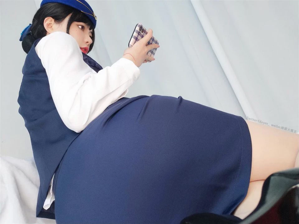 图片[7]-[眼酱大魔王w] Vol.19 空姐肉丝 [21P]-黑狗绅士局