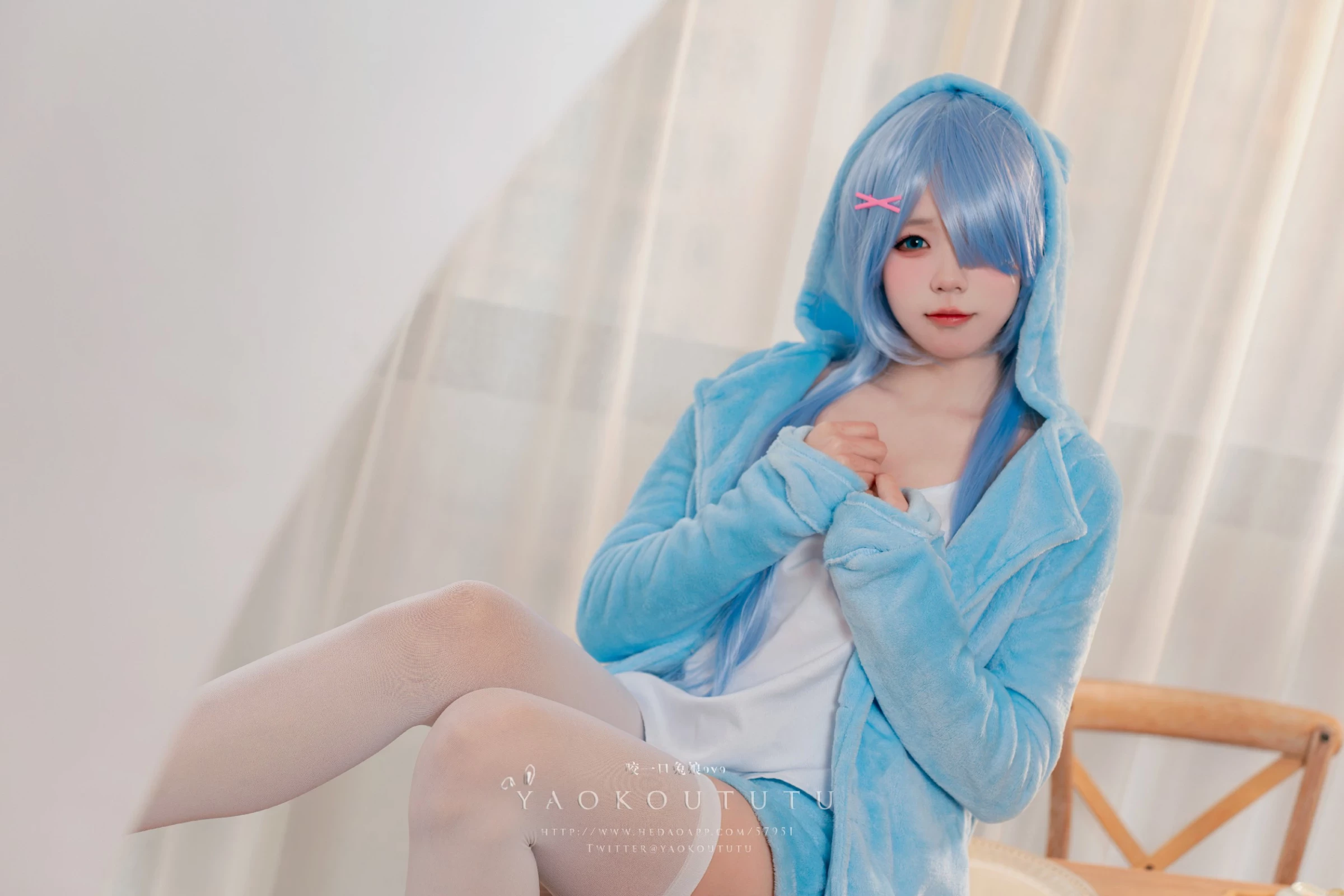 图片[2]-Coser@黏黏团子兔 – 蕾姆喵喵’&小剧场 [50P]-黑狗绅士局
