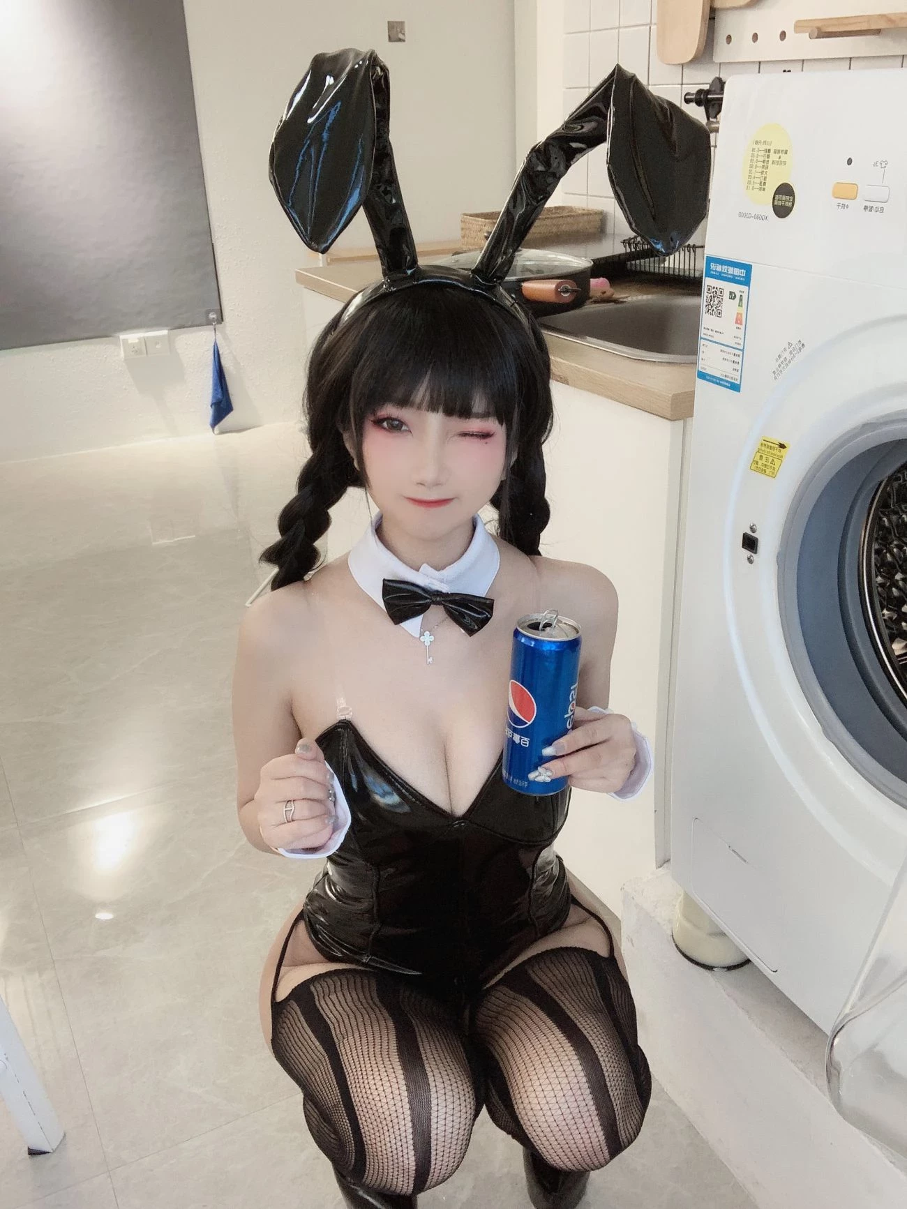 图片[7]-鬼畜瑶 黑色兔女郎 [40P]-黑狗绅士局