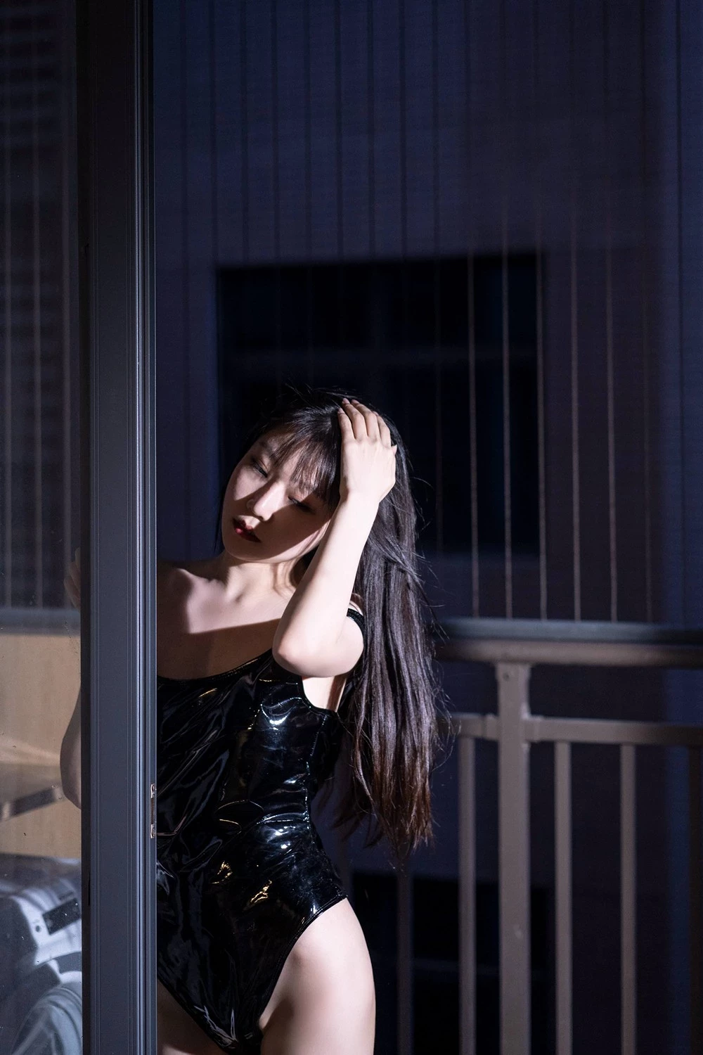 图片[3]-香草喵露露-阳台胶衣死库水 [50P]-黑狗绅士局