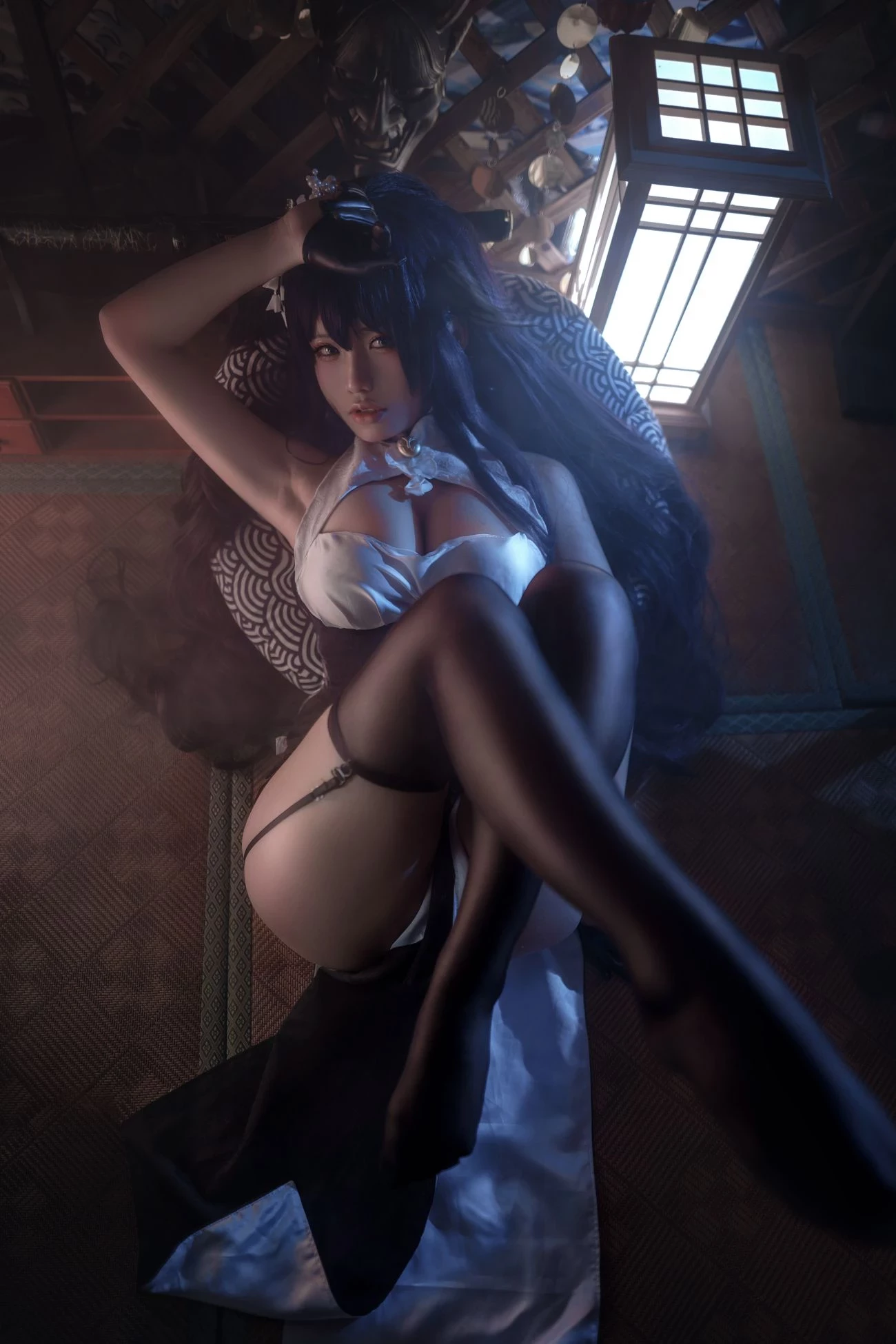 图片[1]-一笑芳香沁寫真 吾妻旗袍-黑狗绅士局