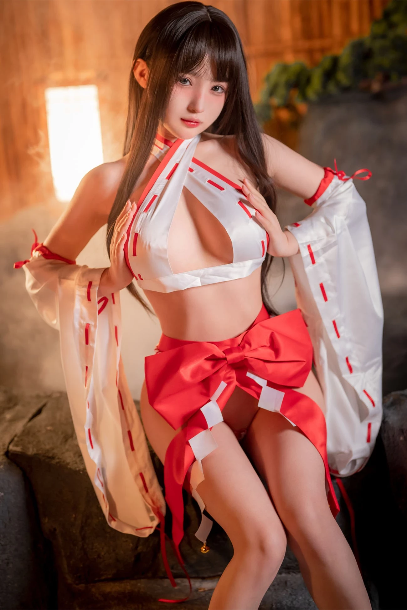 图片[1]-桜井甯甯 純潔巫女-黑狗绅士局