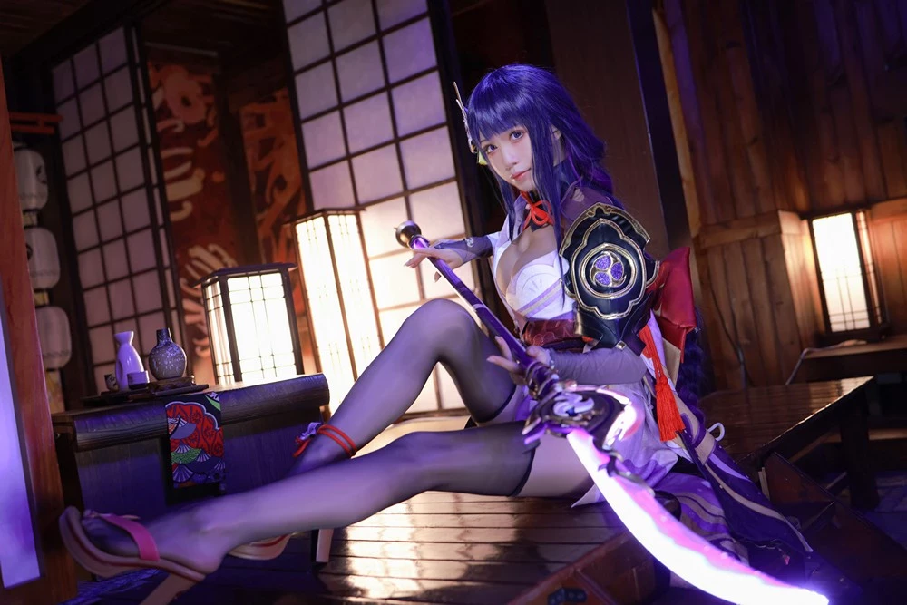 图片[1]-水淼aqua – 雷電將軍-黑狗绅士局