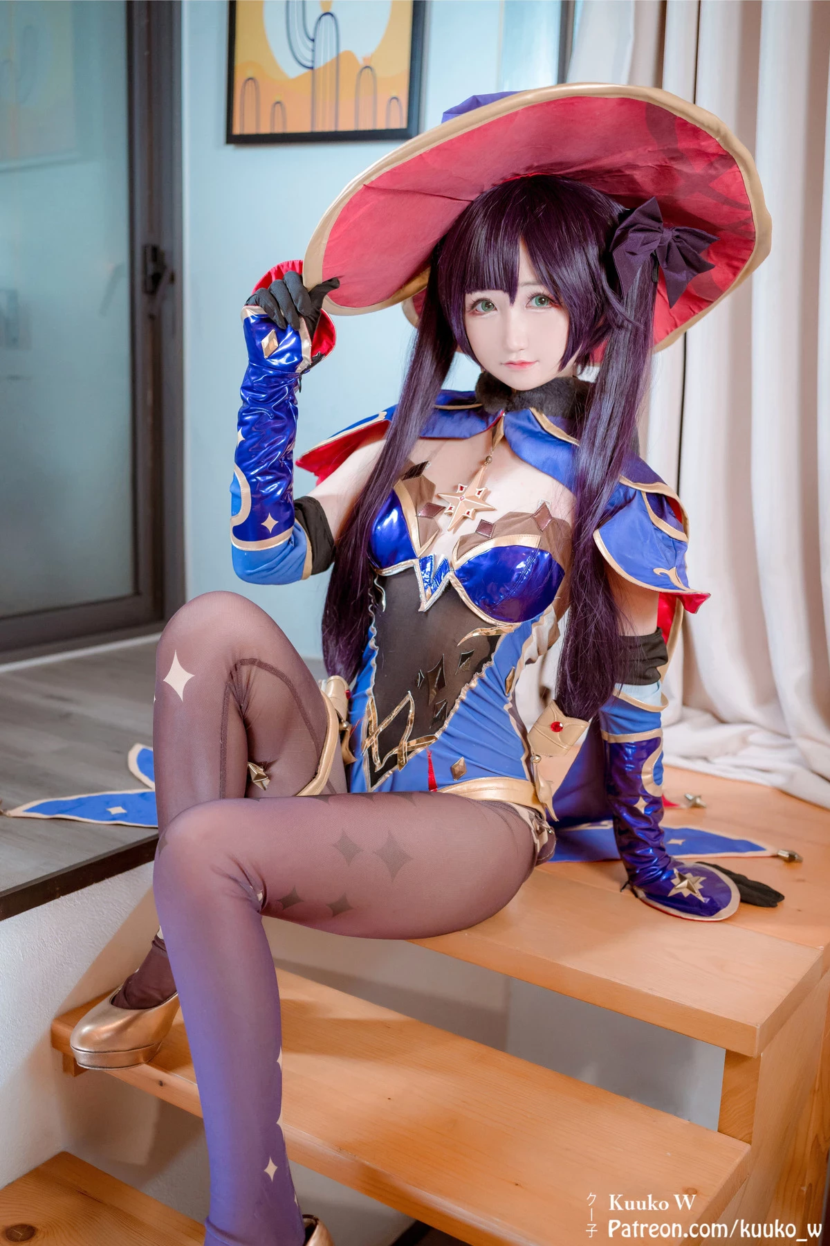 图片[2]-[KuukoW クー子] Mona Megistus Genshin Impact-黑狗绅士局