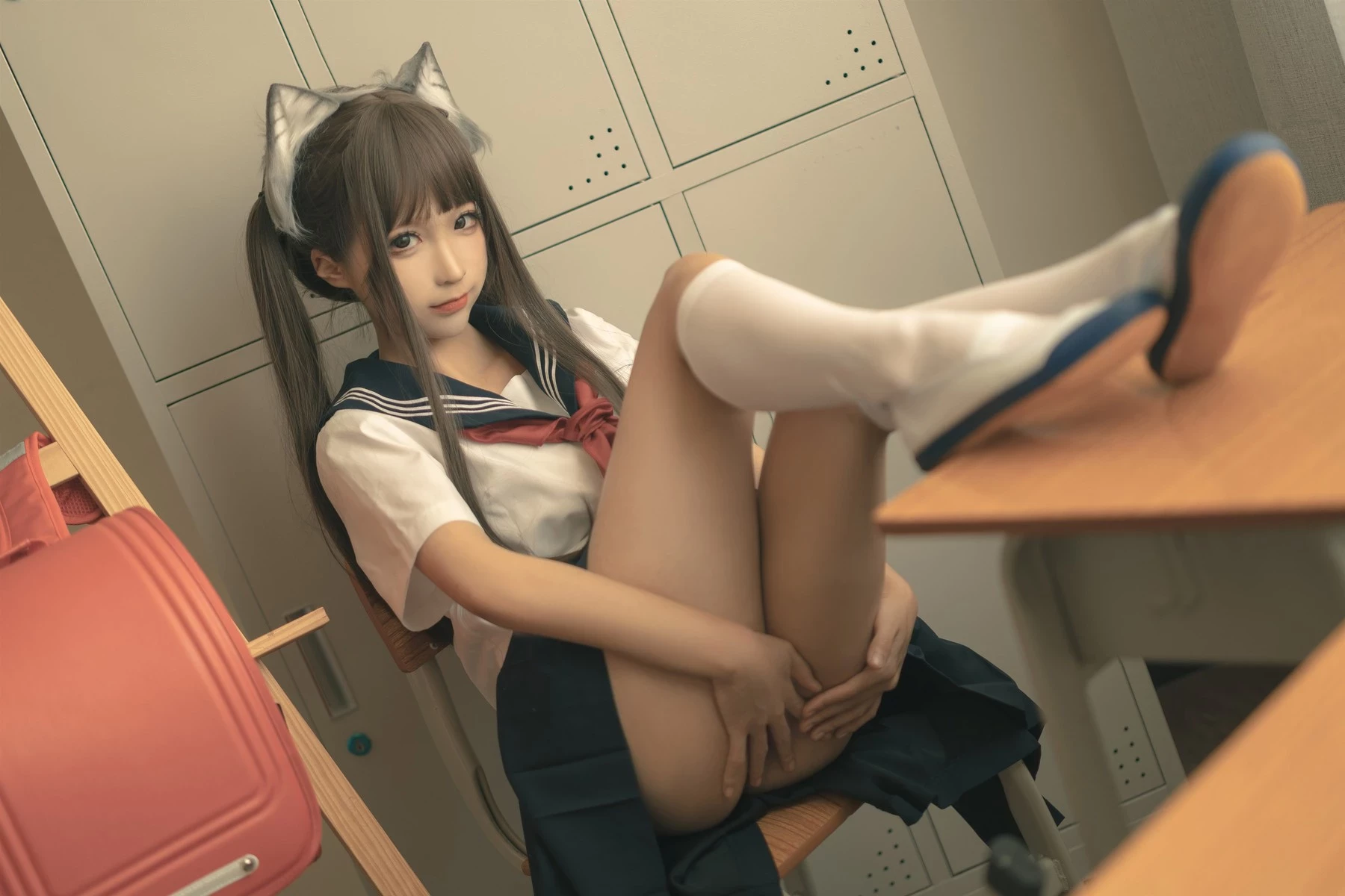 图片[3]-蠢沫沫 Cosplay 放學後-黑狗绅士局