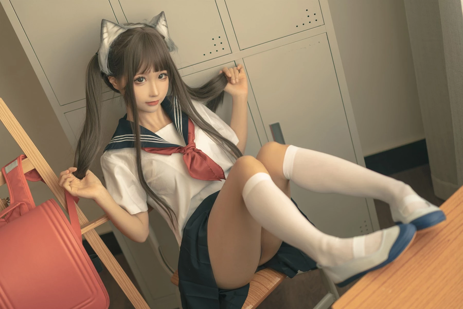 图片[4]-蠢沫沫 Cosplay 放學後-黑狗绅士局