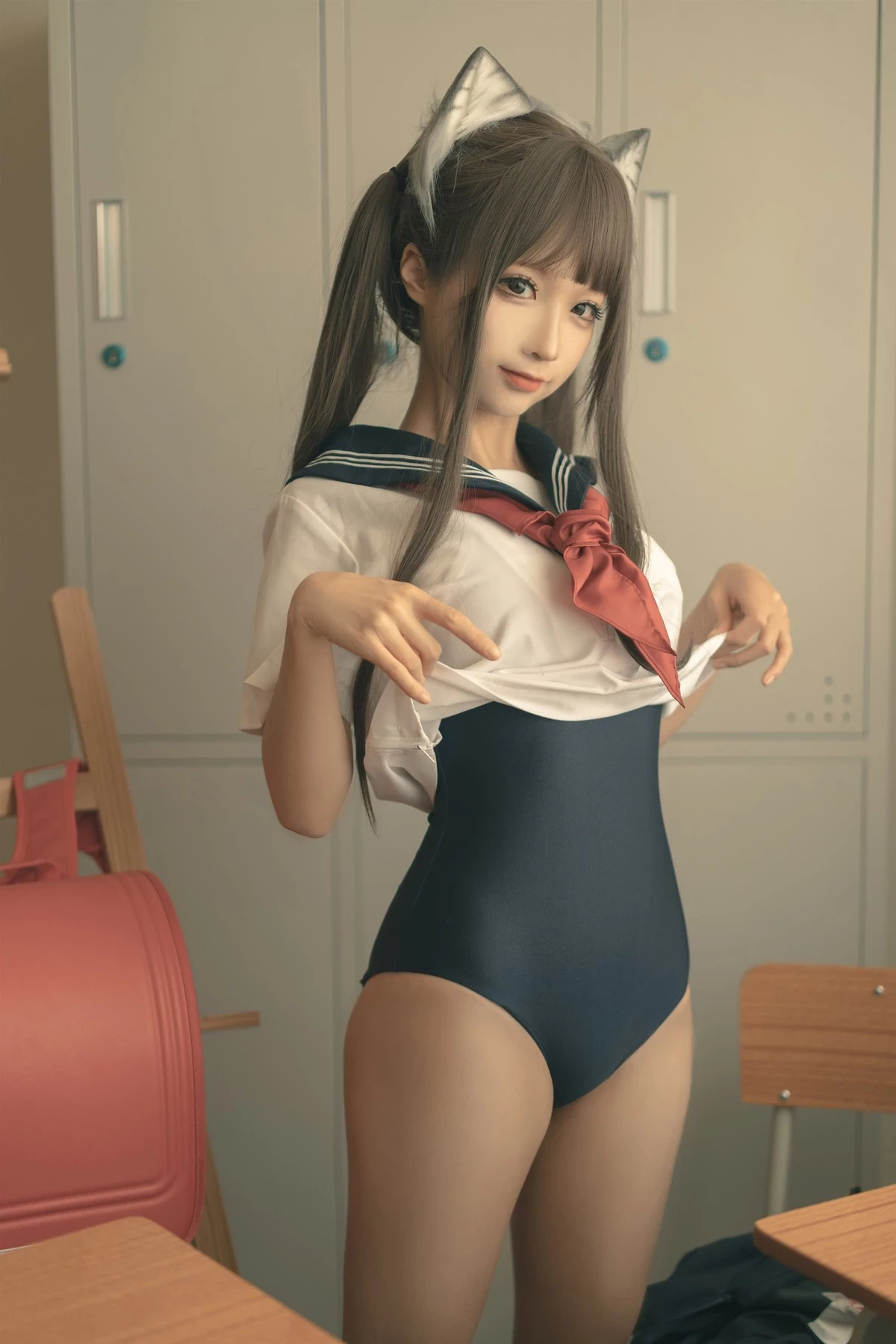 图片[10]-蠢沫沫 Cosplay 放學後-黑狗绅士局