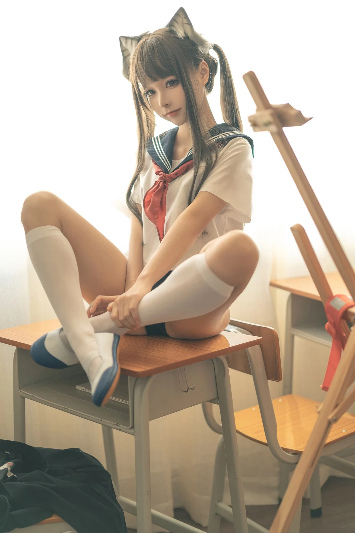 图片[25]-蠢沫沫 Cosplay 放學後-黑狗绅士局
