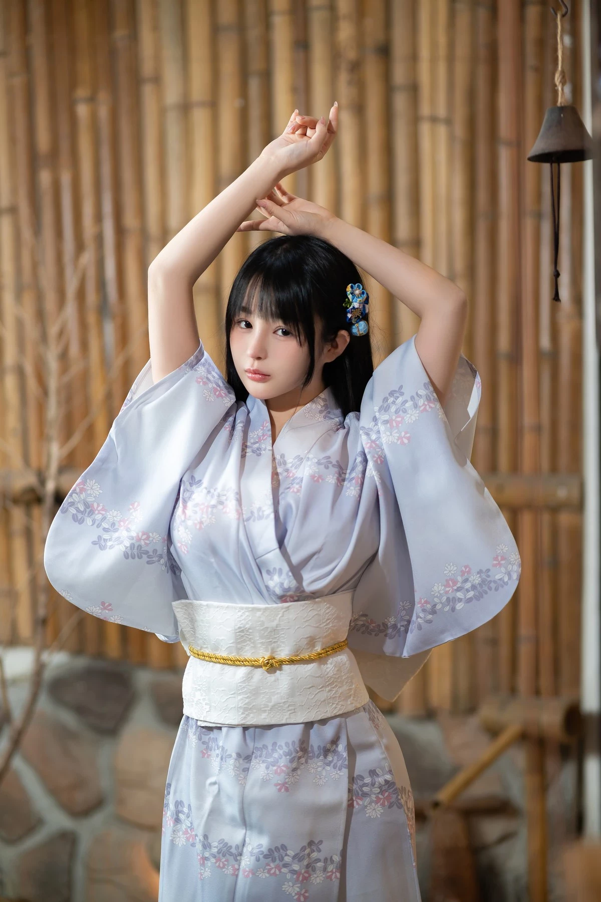 图片[5]-Cosplay 桜井寧寧 Kimono-黑狗绅士局