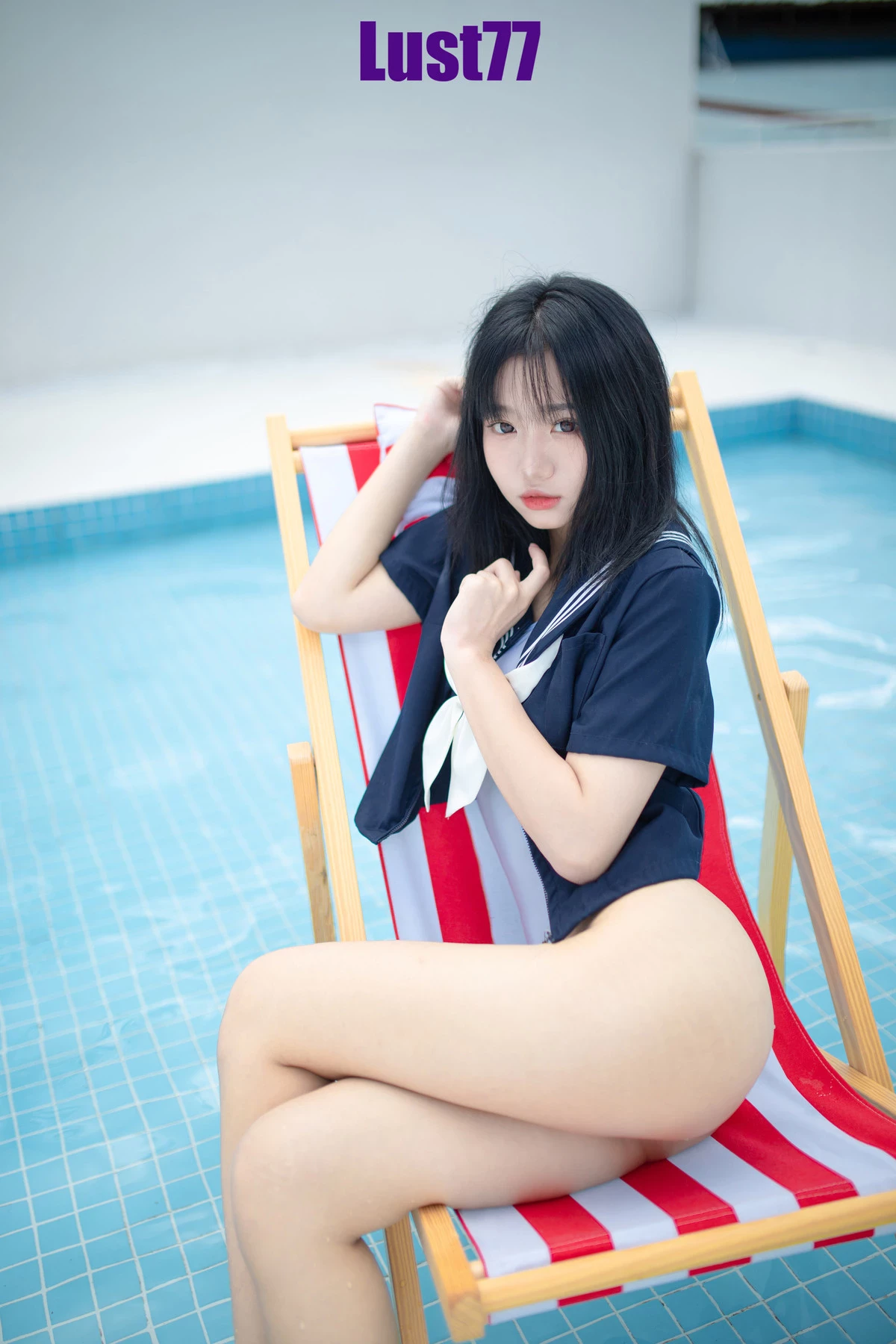 图片[3]-Cosplay 柒柒要乖哦 清涼夏日-黑狗绅士局