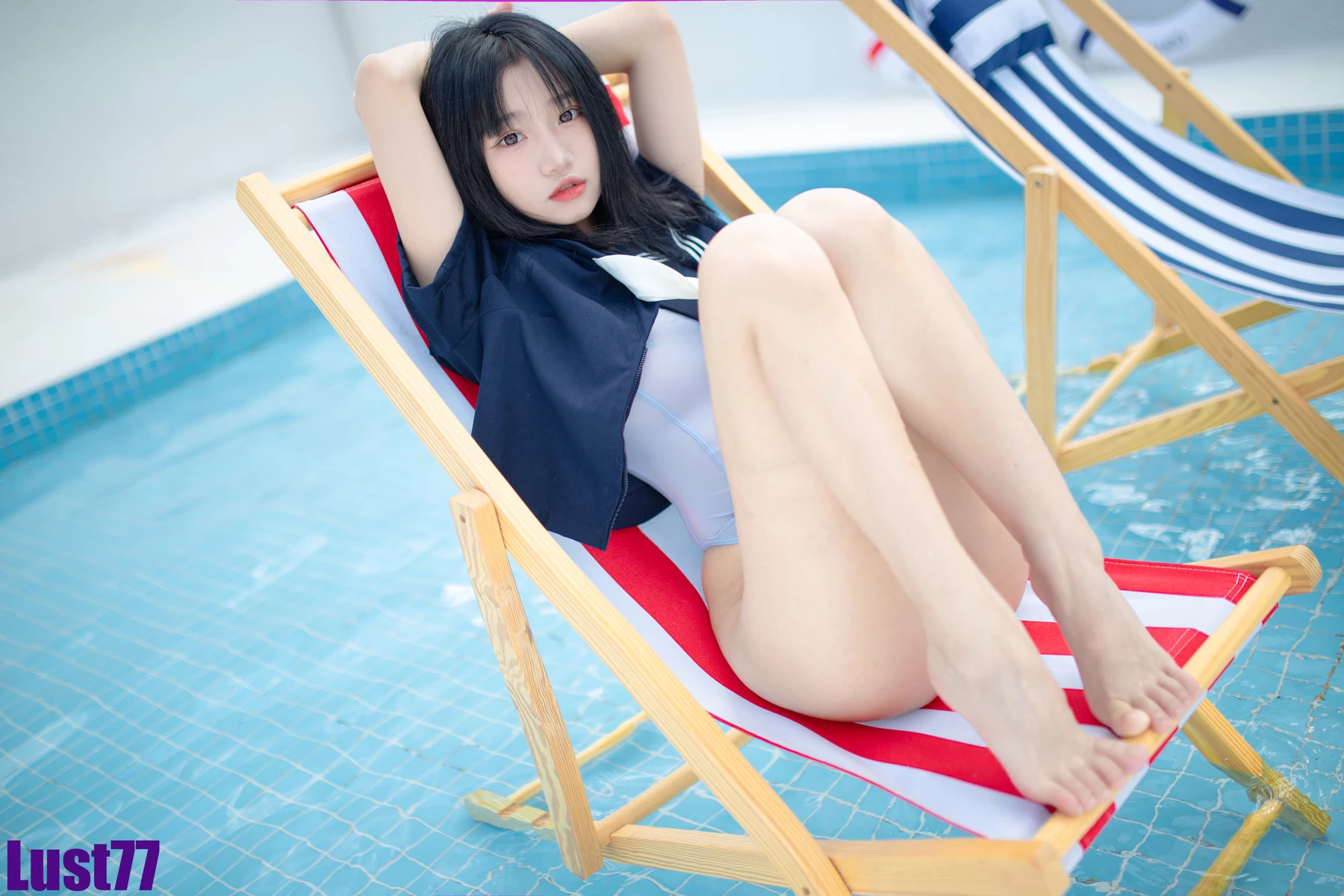 图片[6]-Cosplay 柒柒要乖哦 清涼夏日-黑狗绅士局