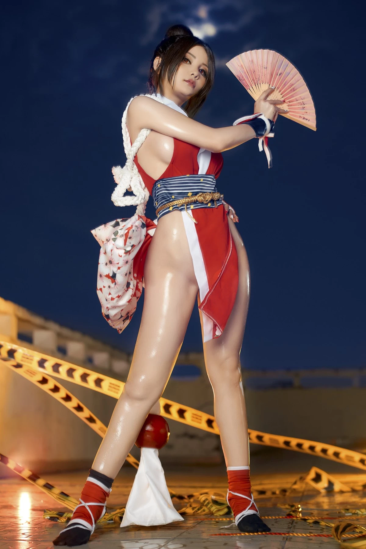 图片[6]-Cosplay JoyceLin 不知火舞 Mai Shiranui-黑狗绅士局