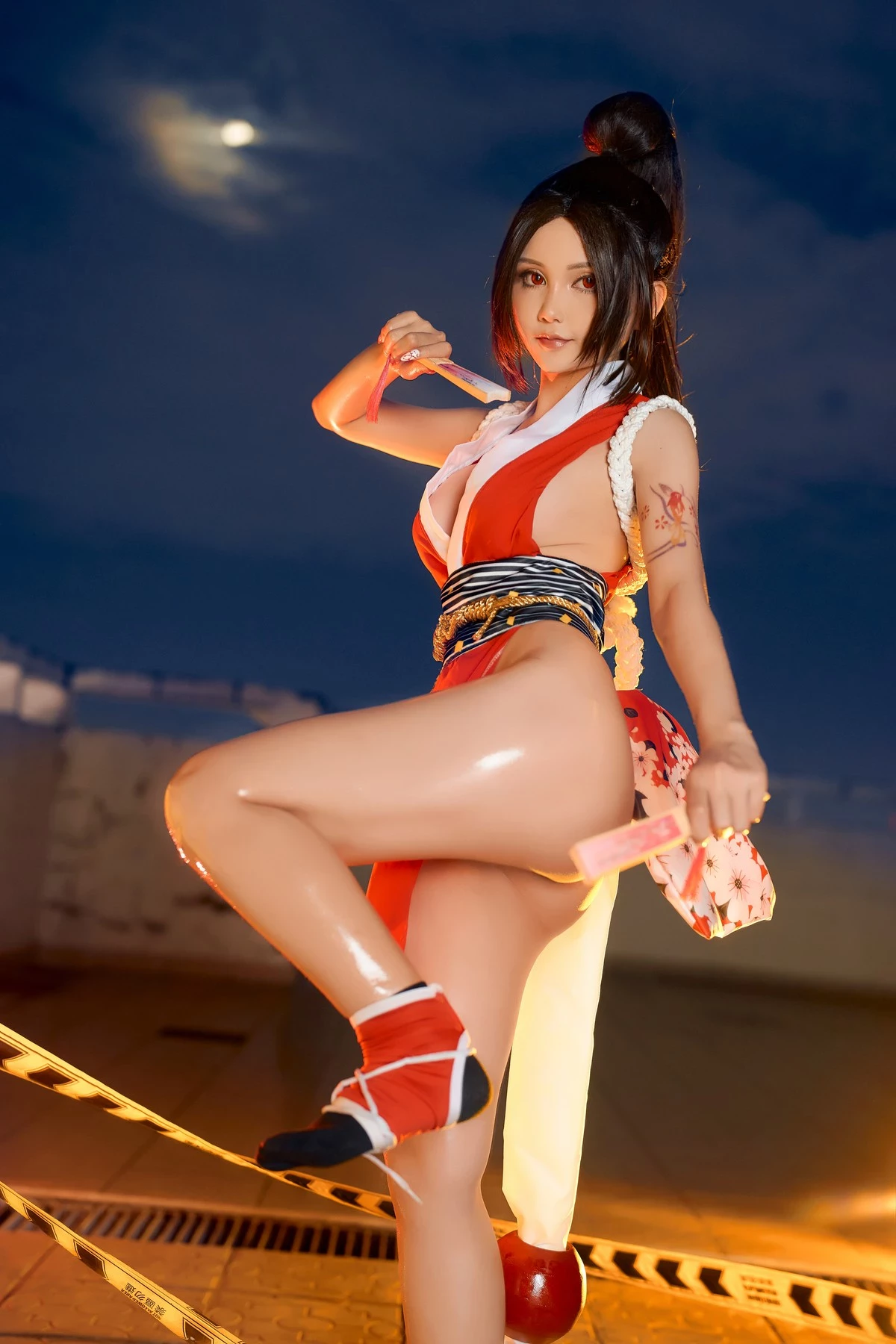 图片[8]-Cosplay JoyceLin 不知火舞 Mai Shiranui-黑狗绅士局