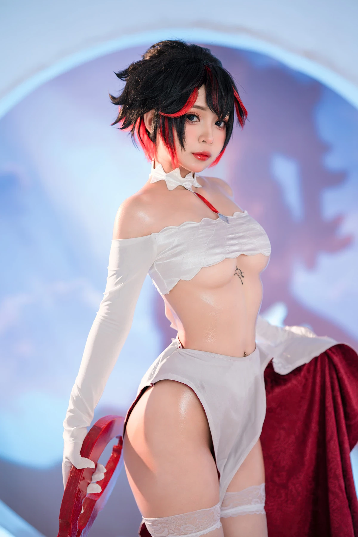 图片[1]-Cosplay Umeko.J Matoi Ryuko Set.01-黑狗绅士局