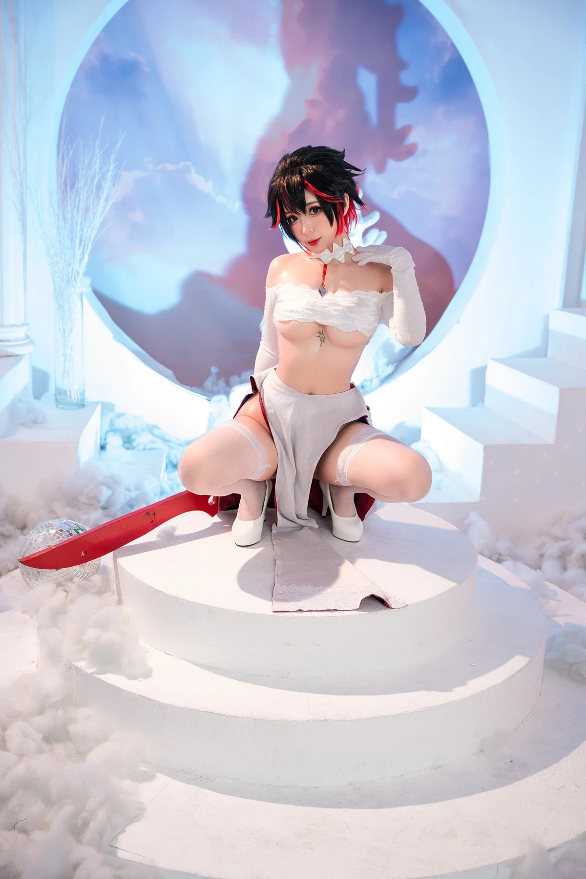 图片[3]-Cosplay Umeko.J Matoi Ryuko Set.01-黑狗绅士局