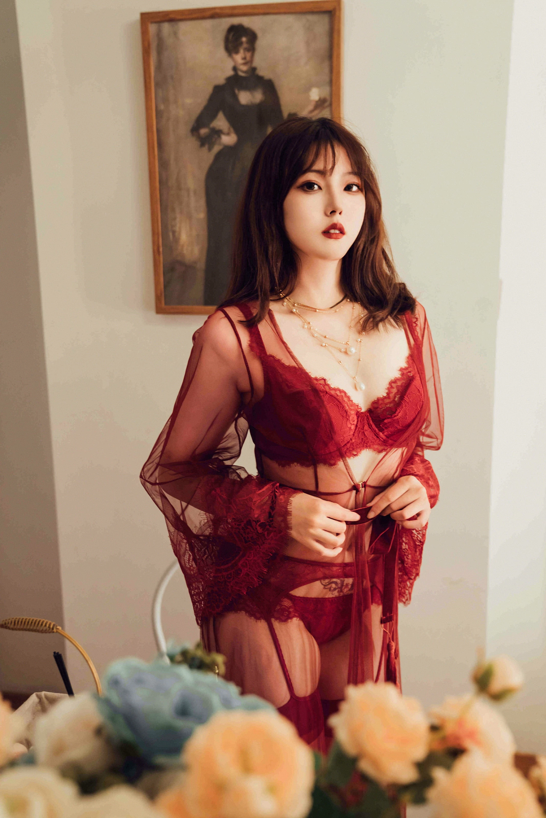 图片[2]-Natsuko夏夏子 秘密恋人 [27P]-黑狗绅士局