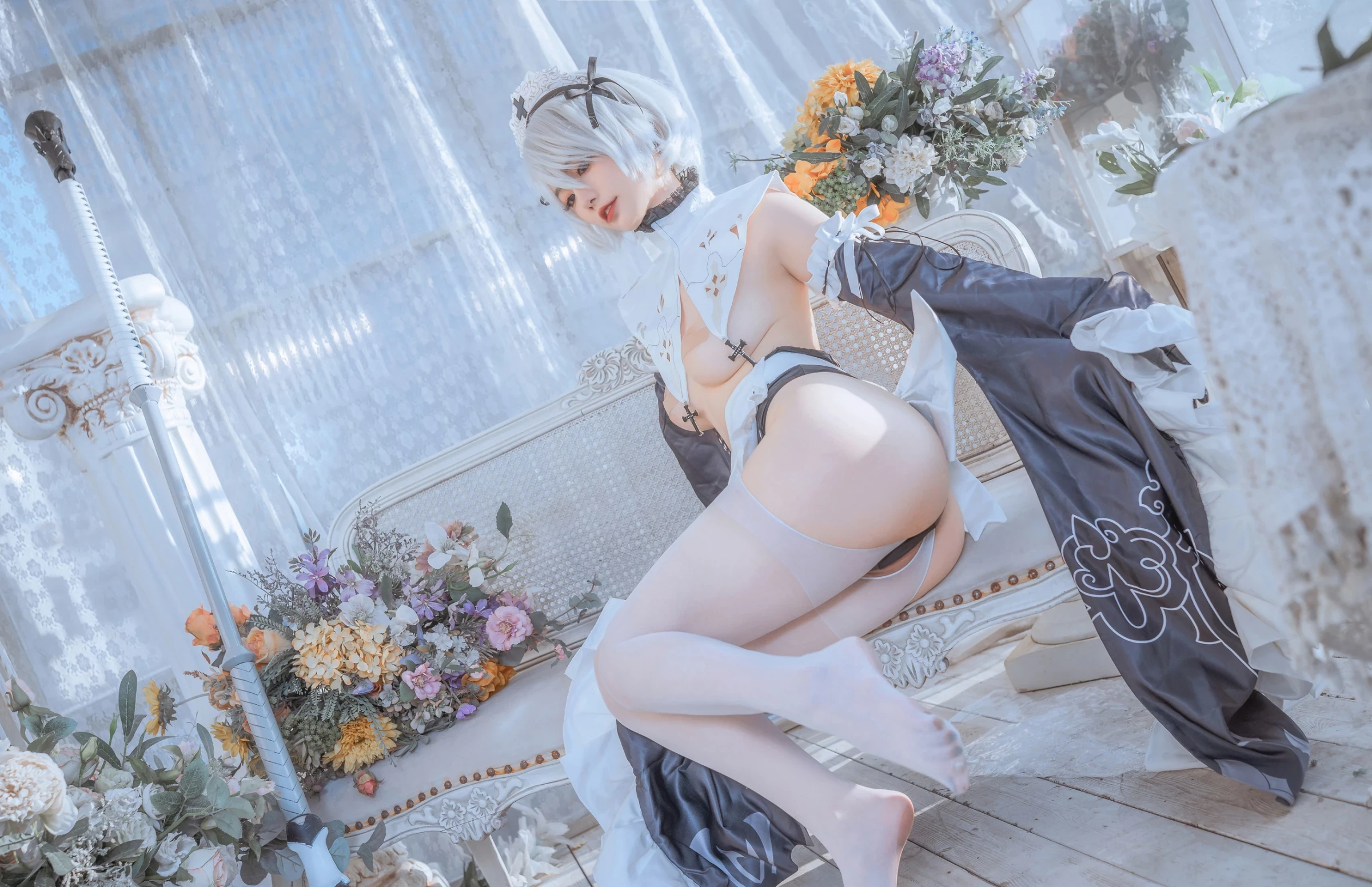 桃良阿宅 – Maid 2B 女仆2B [40P]-黑狗绅士局