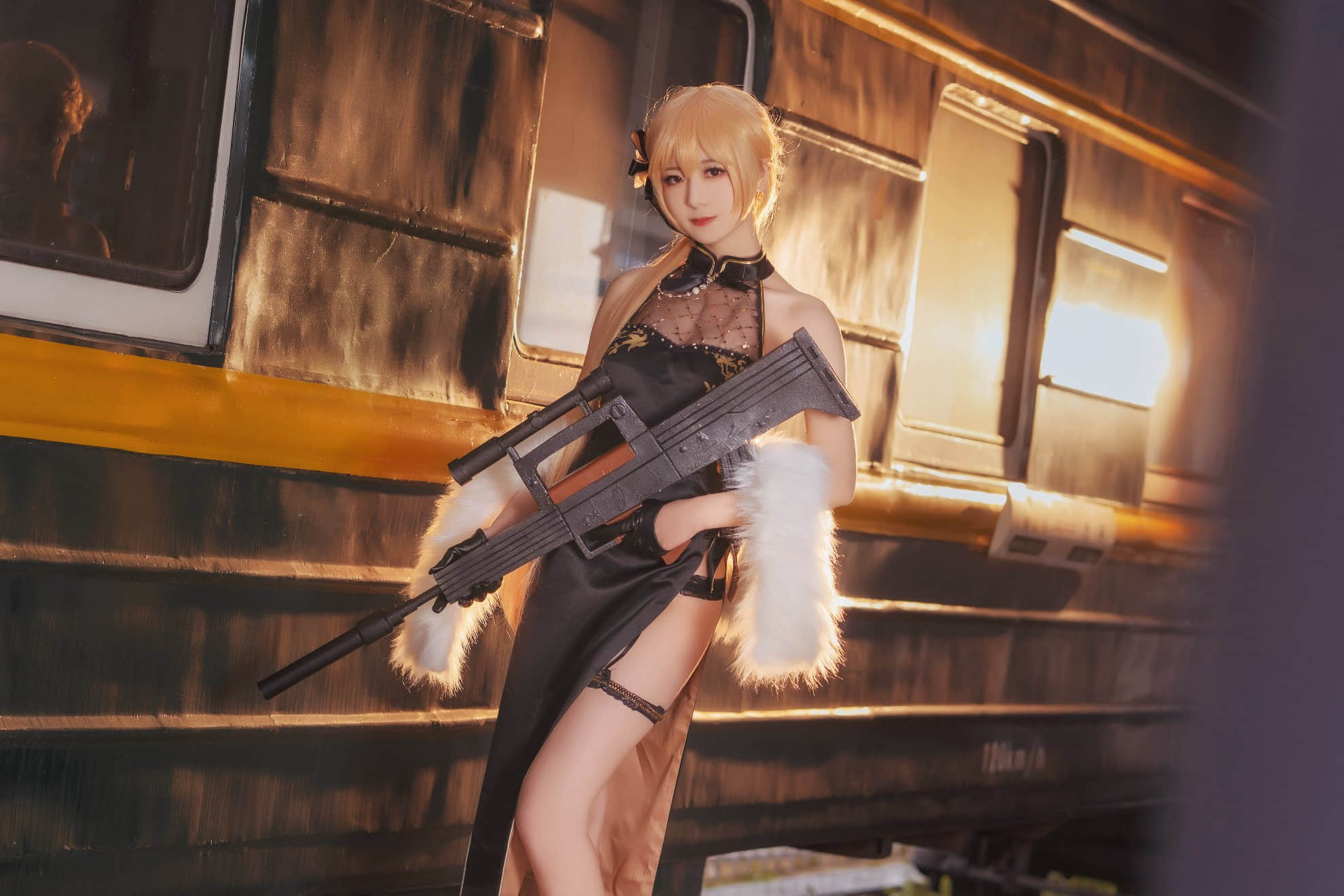 图片[10]-弥音音 – 紫雨心 OTS-14-黑狗绅士局